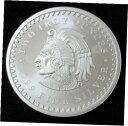 シルバー 2 オンス アステカ カレンダー キング クアウテモック .999 ジェム ミント ラウンドSILVER 2 OZ AZTEC CALENDAR KING CUAUHTEMOC .999 GEM MINT ROUND