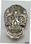 ڶ/ʼݾڽա ƥ    [̵] MK Barz Mexican Sugar Skull Love 5 oz .999 Poured Silver Bar