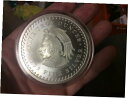 希少な 5 トロイ オンス .999 シルバー アステカ マヤ カレンダー クアウテモック地金ラウンド。Scarce 5 Troy Oz .999 Silver Aztec Mayan Calendar Cuauhtemoc Bullion Round.