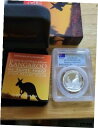 yɔi/iۏ؏tz AeB[NRC RC   [] 2016 1oz Kangaroo High Relief First Strike PCGS PR70DCAM SIlver Coin Pop. 116