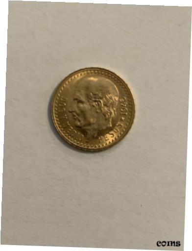  アンティークコイン コイン 金貨 銀貨  1945 2.5 Pesos Mexican Gold Bullion Coin 2 1/2 Mexico Round .900 Fine Pure