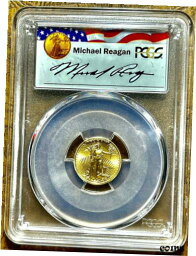 【極美品/品質保証書付】 アンティークコイン 金貨 2016 $5 PCGS REAGAN LEGACY GAUDENS DESIGN 22K GOLD EAGLE 30th ANNI MS70 # IAB [送料無料] #got-wr-009999-2012