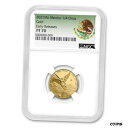 2021 メキシコ 1/4 オンス ゴールド リベルタ PF-70 NGC (ER、紋章) - SKU#2450232021 Mexico 1/4 oz Gol...