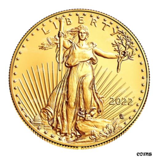 ڶ/ʼݾڽա ƥ  1 oz 2022 American Eagle Gold Coin [̵] #gcf-wr-009999-960