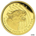 【極美品/品質保証書付】 アンティークコイン 金貨 Canada 200 dollars 2015-knurrender Puma-Call of the Wild 2. - 1 OZ GOLD ST- [送料無料] #gof-wr-009999-9701