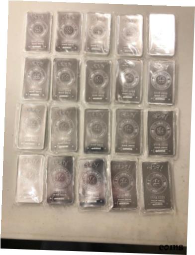 【極美品/品質保証書付】 アンティークコイン 銀貨 TWENTY eBay BRAND Royal Canadian Mint 10 Oz Silver Bars CONSECUTIVE SERIAL #S!!! [送料無料] #sof-wr-010018-1003