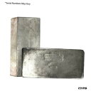 【極美品/品質保証書付】 アンティークコイン 銀貨 100 oz Engelhard Silver Vintage Bar .999+ (2nd Series 6-digit Serial Variation) [送料無料] #sof-wr-010021-813