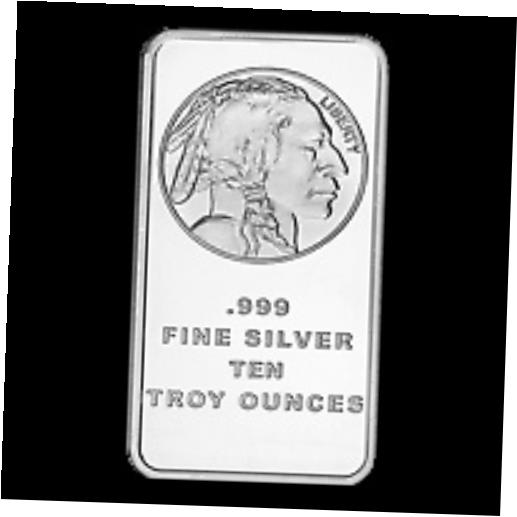 【極美品/品質保証書付】 アンティークコイン 銀貨 Lot of 25 x 10 oz Silvertowne Buffalo Silver Bar [送料無料] #sof-wr-010030-1002