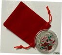 2020 クリスマス ウィッシュ & キャンディー ケーン (1 オンス) コイン カプセル & 赤いサンタ袋2020 CHRISTMAS WISHES & CANDY CANES (1-OUNCE) COIN IN CAPSULE & RED SANTA SACK(3)