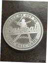 Take Me Out to the Ball Game 野球 1オンス シルバー ラウンド コインTake Me Out to the Ball Game Baseball 1 oz Silver Round Coin