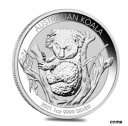 2021 - 1 オンス シルバー オーストラリアン コアラ パース ミント .9999 ファイン BU カプセル入り2021 - 1 oz Silver Australian Koala Perth Mint .9999 Fine BU In Capsule(3)