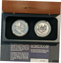 オーストラリアワライカワセミ 2018 1オンス シルバー 2コインセットAustralian Kookaburra 2018 1oz Silver Two-Coin Set