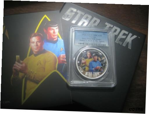 2016 **KIRK SPOCK PCGS PR70 ܥå//COA** ĥХ 1  С ȥå2016...
