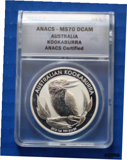 yɔi/iۏ؏tz AeB[NRC RC   [] Australia - 2012 Silver Kookaburra - ANACS MS70 DCAM (lot 2)