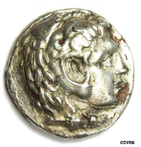 【極美品/品質保証書付】 アンティークコイン コイン 金貨 銀貨 [送料無料] Alexander the Great III AR Tetradrachm Coin - 336-323 BC - VF / XF - Rare!
