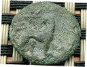 ミレトス、イオニア 紀元前 350 〜 300 年 AE17「アポロとライオン、スター」古代ギリシャの青銅コインMILETOS, IONIA 350-300 B...