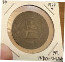 yɔi/iۏ؏tz AeB[NRC RC   [] French Indo-China / Indo-Chine / Indo China 1888 Cent KM-1 in nice condition