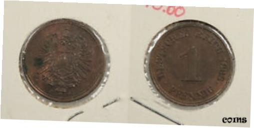 ڶ/ʼݾڽա ƥ    [̵] GERMANY 1888-J Pfennig #WC80360