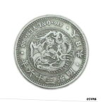 【極美品/品質保証書付】 アンティークコイン コイン 金貨 銀貨 [送料無料] JAPAN 1 Yen Meiji Yr 36 (1903), Silver Coin, 一圓銀貨, 明治三十六年, PCGS, AU 5