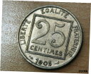 yɔi/iۏ؏tz AeB[NRC RC   [] 1903 France 25 Centimes