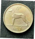 1947 アイルランド 6 ピンギン コイン AU (ミンテージ 800K) レア ワールド コイン #C1981947 Ireland 6 Pingin Co...