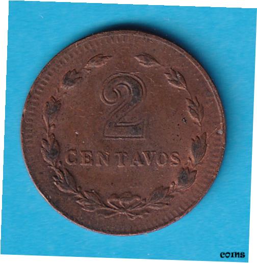 yɔi/iۏ؏tz AeB[NRC RC   [] ARGENTINA 1947 KM# 38a 2 centavos - Arms -.Escudo R#352D circulated.