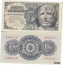 yɔi/iۏ؏tz AeB[NRC RC   [] Banknotes Spain 5 Pta. 1947 Without Series Sc / UNC