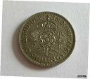 イギリス 1947 フロリン コイン KM#865 ** UNC 光沢ありGreat Britain 1947 Florin Coin KM#865 ** UNC with Luster(3)