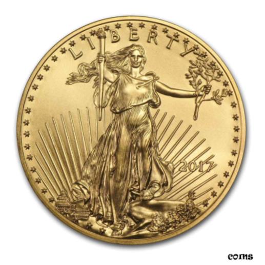 【極美品/品質保証書付】 アンティークコイン 金貨 2017 1 oz Gold American Eagle BU [送料無料] #gof-wr-010165-18