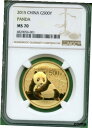 チャイナ パンダ 2015 NGC MS 70 500 元ゴールド 1 オンスCHINA PANDA 2015 NGC MS 70 500 YUAN GOLD 1 OZ