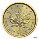 yɔi/iۏ؏tz AeB[NRC RC   [] 2022 Canada 1/4 oz Gold Maple Leaf BU - SKU#242366