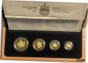 ץʡɥ꥽㤨֡ڶ/ʼݾڽա ƥ  Canada 1989 4 Pc. Gold Maple Leaf Proof Set (#1826 Nice set with certificate [̵] #gof-wr-010170-339פβǤʤ1,930,250ߤˤʤޤ