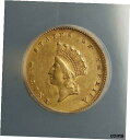 yɔi/iۏ؏tz AeB[NRC  1854 Type 2 $1 One Dollar Gold Coin ANACS AU-58 Details Bent JBH [] #gcf-wr-010175-2566