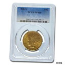 【極美品/品質保証書付】 アンティークコイン 金貨 1908-S $10 Indian Gold Eagle MS-60 PCGS - SKU#249211 [送料無料] #got-wr-010193-3144