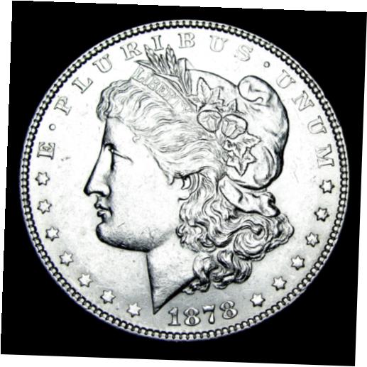 【極美品/品質保証書付】 アンティークコイン コイン 金貨 銀貨 [送料無料] 1878 7 TF Rev '78 Morgan Dollar Silver ---- Stunning Coin VAM 197? ---- #X249
