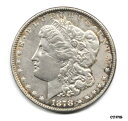 【極美品/品質保証書付】 アンティークコイン コイン 金貨 銀貨 送料無料 1878 1 Morgan Silver One Dollar US Coin VAM 198 Tripled Cotton Blossoms Top 100