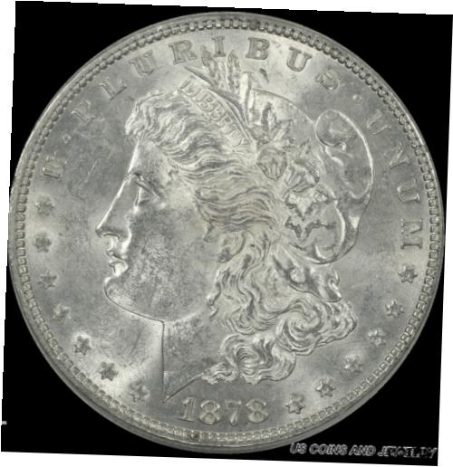  アンティークコイン コイン 金貨 銀貨  1878 7TF Reverse of 1878 Morgan Silver Dollar Circulated Choice AU - Nice Coin