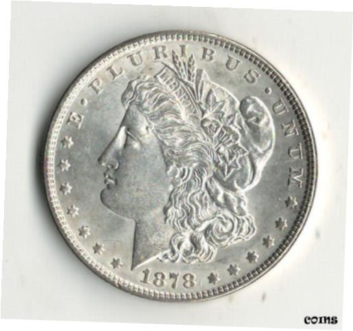  アンティークコイン コイン 金貨 銀貨  1878 MORGAN DOLLAR SEVEN TAIL FEATHER REVERSE OF '78