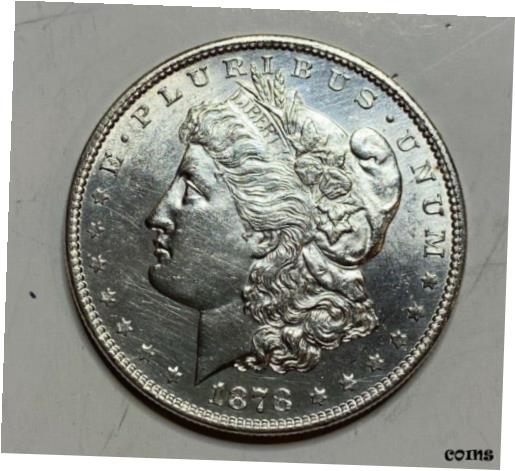  アンティークコイン コイン 金貨 銀貨  1878 Morgan Silver Dollar Seven Tail Reverse of 78