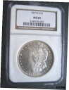  アンティークコイン コイン 金貨 銀貨  1879-S Morgan Silver Dollar Coin, NGC MS-65 Bright Cartwheel Luster+++