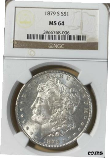 yɔi/iۏ؏tz AeB[NRC RC   [] 1879-S NGC MS64 Morgan Silver Dollar