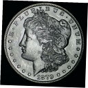 【極美品/品質保証書付】 アンティークコイン コイン 金貨 銀貨 [送料無料] 1879 Morgan Silver Dollar CHOICE BU E373 XLM