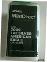  アンティークコイン 銀貨 2009 American Silver Eagles. 20 BU Coins in PREVIOUSLY Sealed MINT-DIRECT Tube  #scf-wr-010216-22