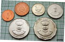 yɔi/iۏ؏tz AeB[NRC RC   [] TONGA 1996 - 2002 1, 2, 5, 10, 20 & 50 SENITI - 6 COINS SET, ALL UNC