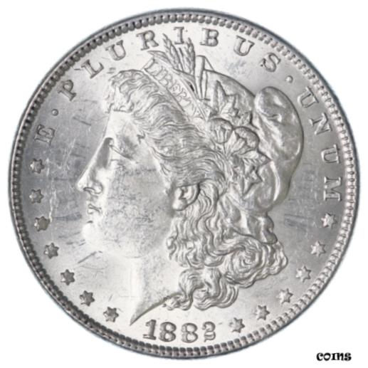 ڶ/ʼݾڽա ƥ    [̵] 1882 Morgan Silver Dollar Uncirculated US Mint Coin See Pics K572