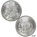 【極美品/品質保証書付】 アンティークコイン コイン 金貨 銀貨 [送料無料] 1884 O Morgan Dollar BU Uncirculated Mint State 90% Silver $1 US Coin