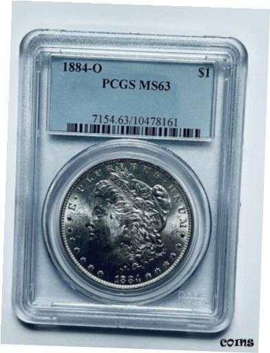 yɔi/iۏ؏tz AeB[NRC RC   [] 1884-O Morgan Silver Dollar PCGS MS63