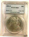  アンティークコイン コイン 金貨 銀貨  1884-O Morgan Silver Dollar PCGS MS-63