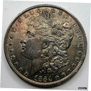  アンティークコイン コイン 金貨 銀貨  US AMERICA MORGAN SILVER DOLLAR 1884 O IN TOP UNC CONDITION TONED