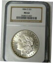 yɔi/iۏ؏tz AeB[NRC RC   [] NGC MS62 1884-O Morgan Silver Dollar New Orleans Mint #2508315-007